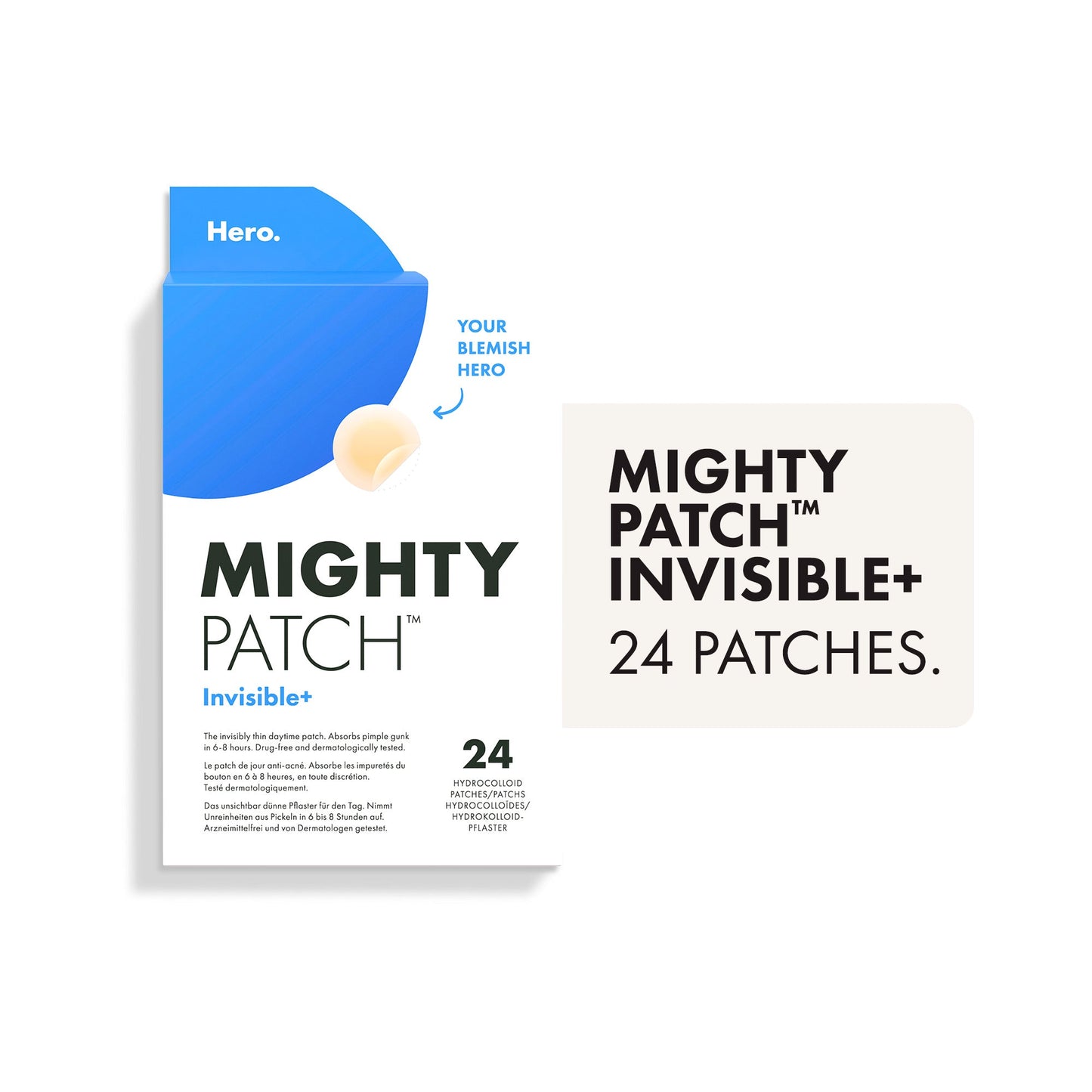 Hero Mighty Patch Invisible+ 24 Ct