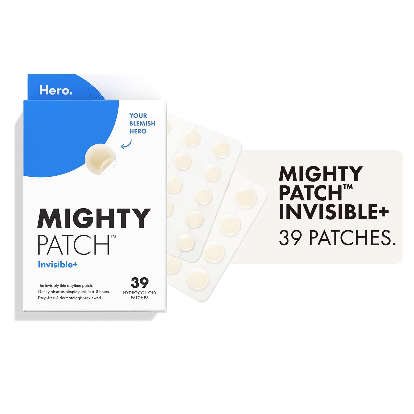 Hero Mighty Patch Invisible+ 39