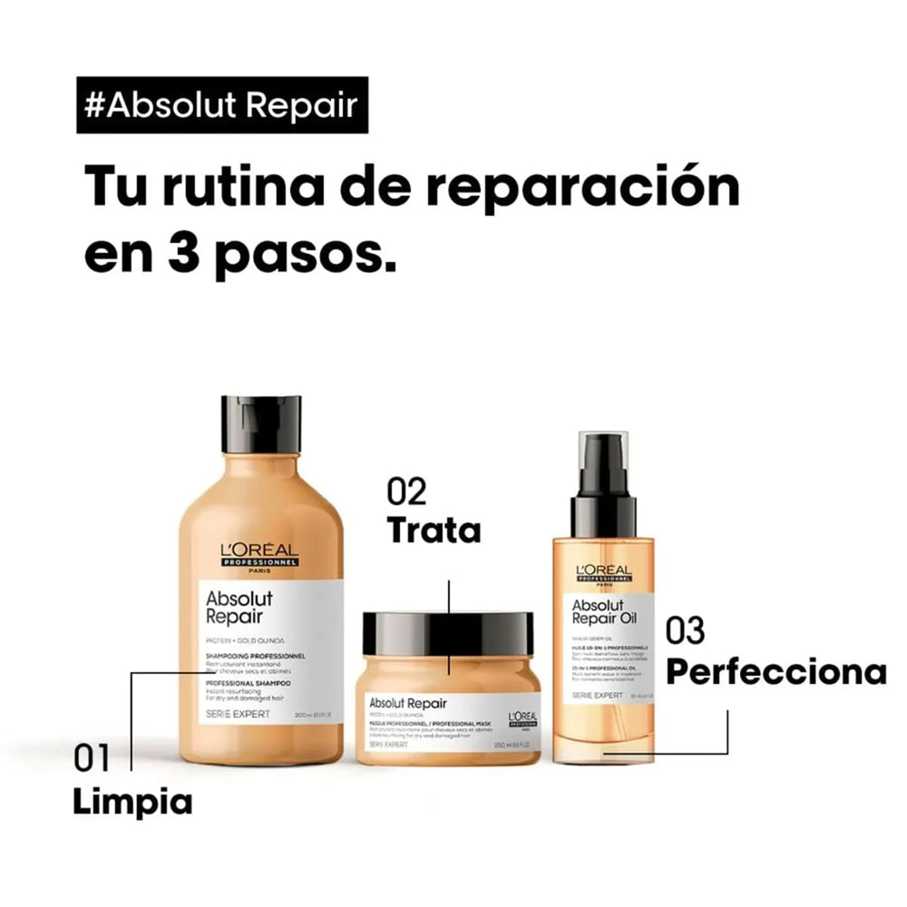 L’Oréal Professionnel Serie Expert Absolut Repair 10-in-1 Oil 3oz / 90ml