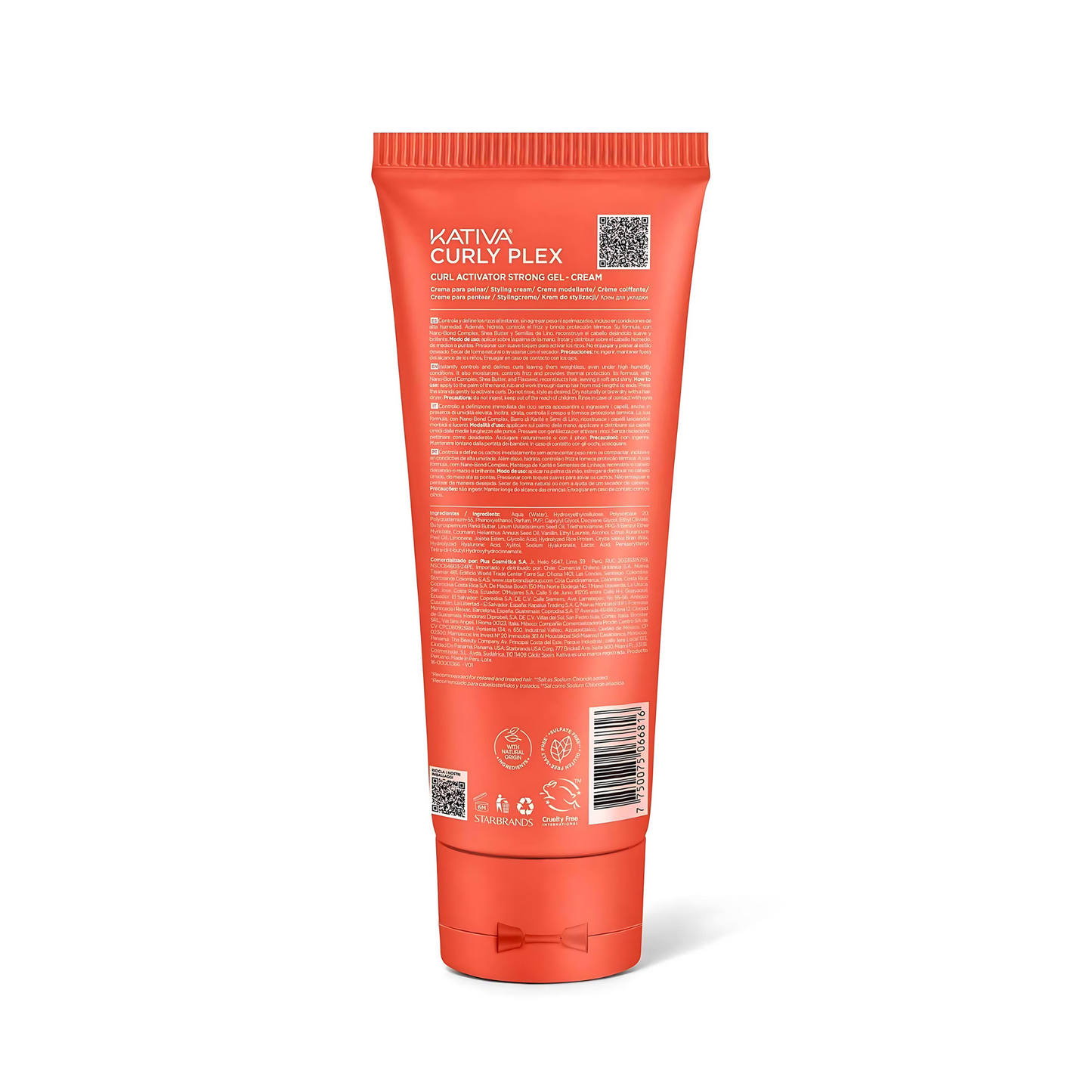 Kativa Curly Plex Curl Activator Strong Gel-Cream(C-C) 240Ml