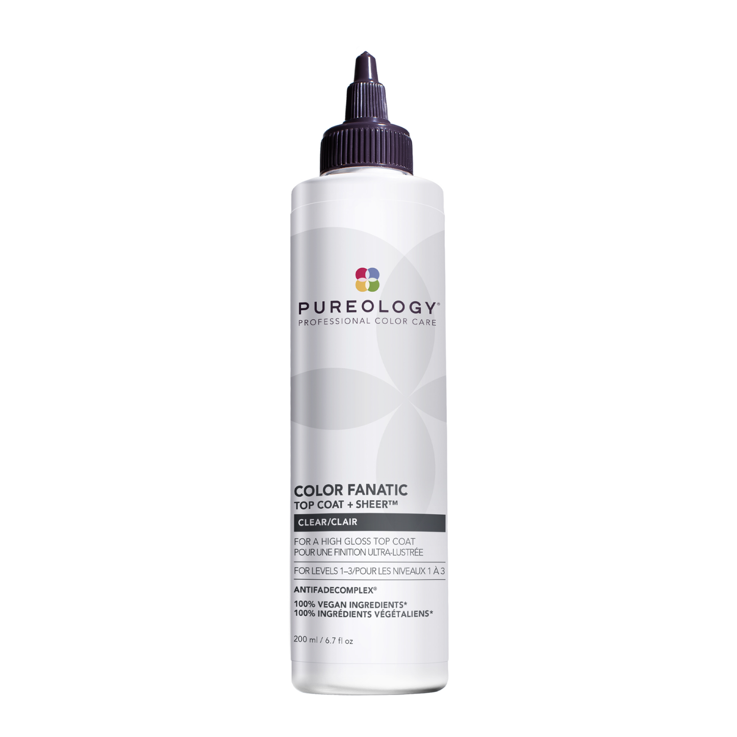 Pureology Color Fan Top Coat + Tone Clear 6.7oz/200ml