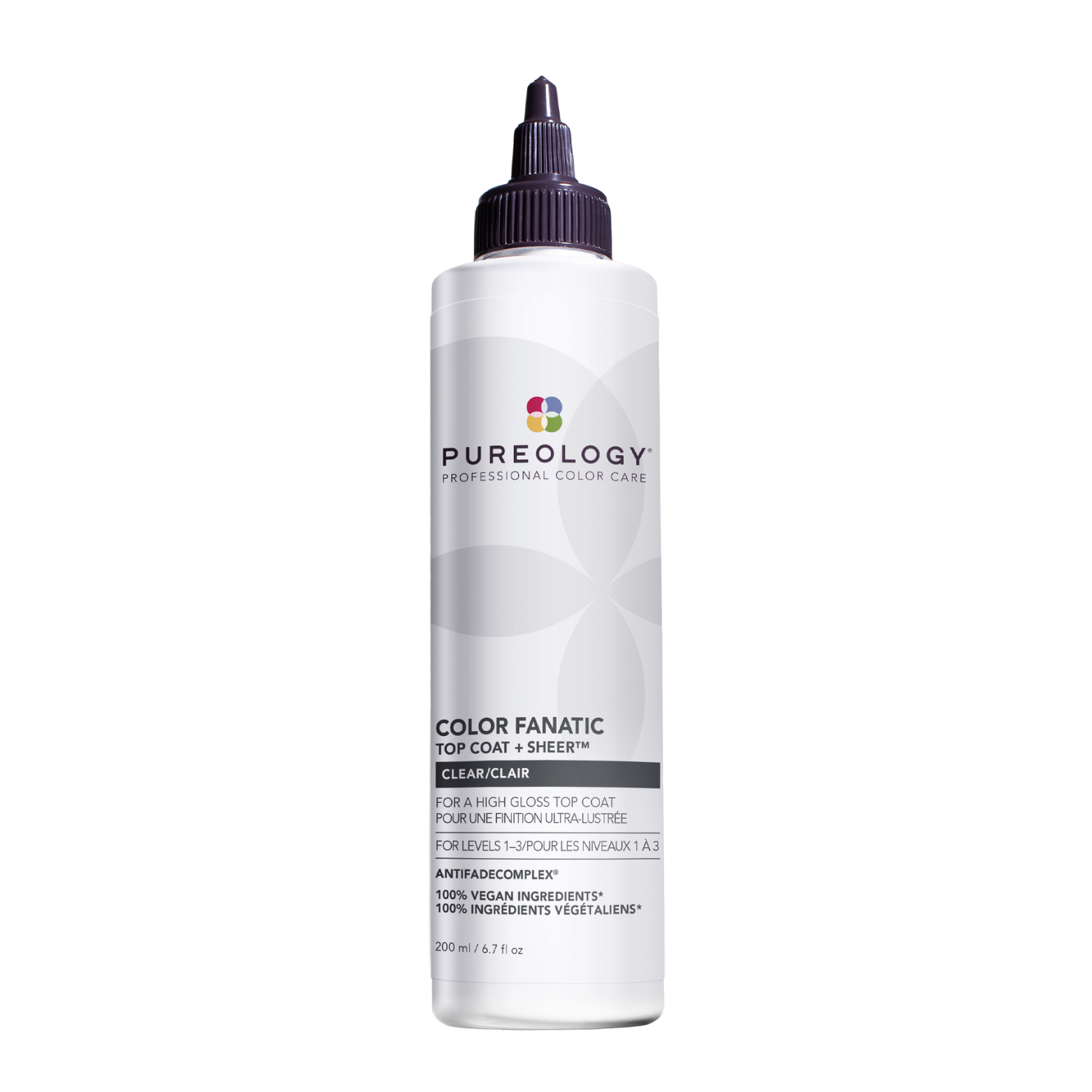 Pureology Color Fan Top Coat + Tone Clear 6.7oz/200ml