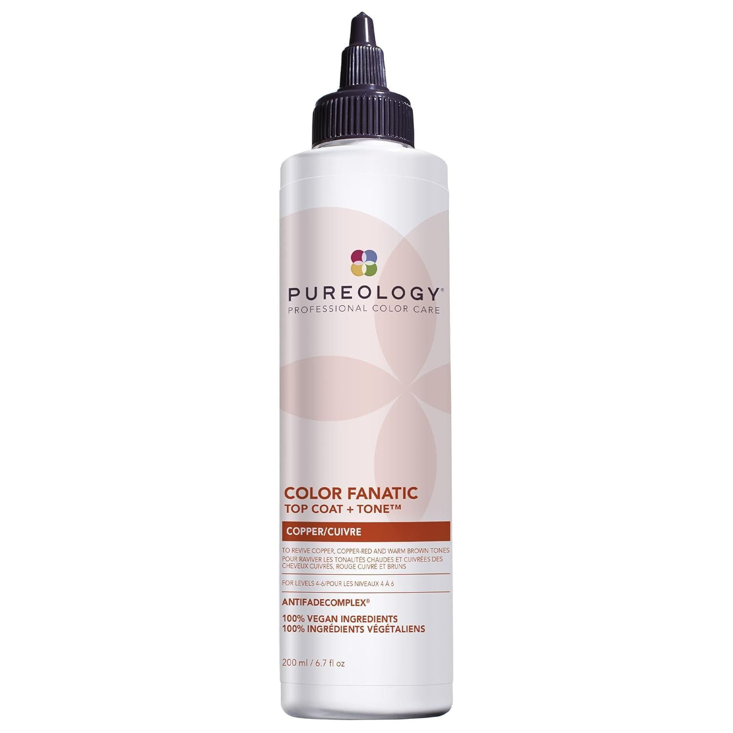 Pureology Color Fan Top Coat + Tone Copper 6.7oz/200ml