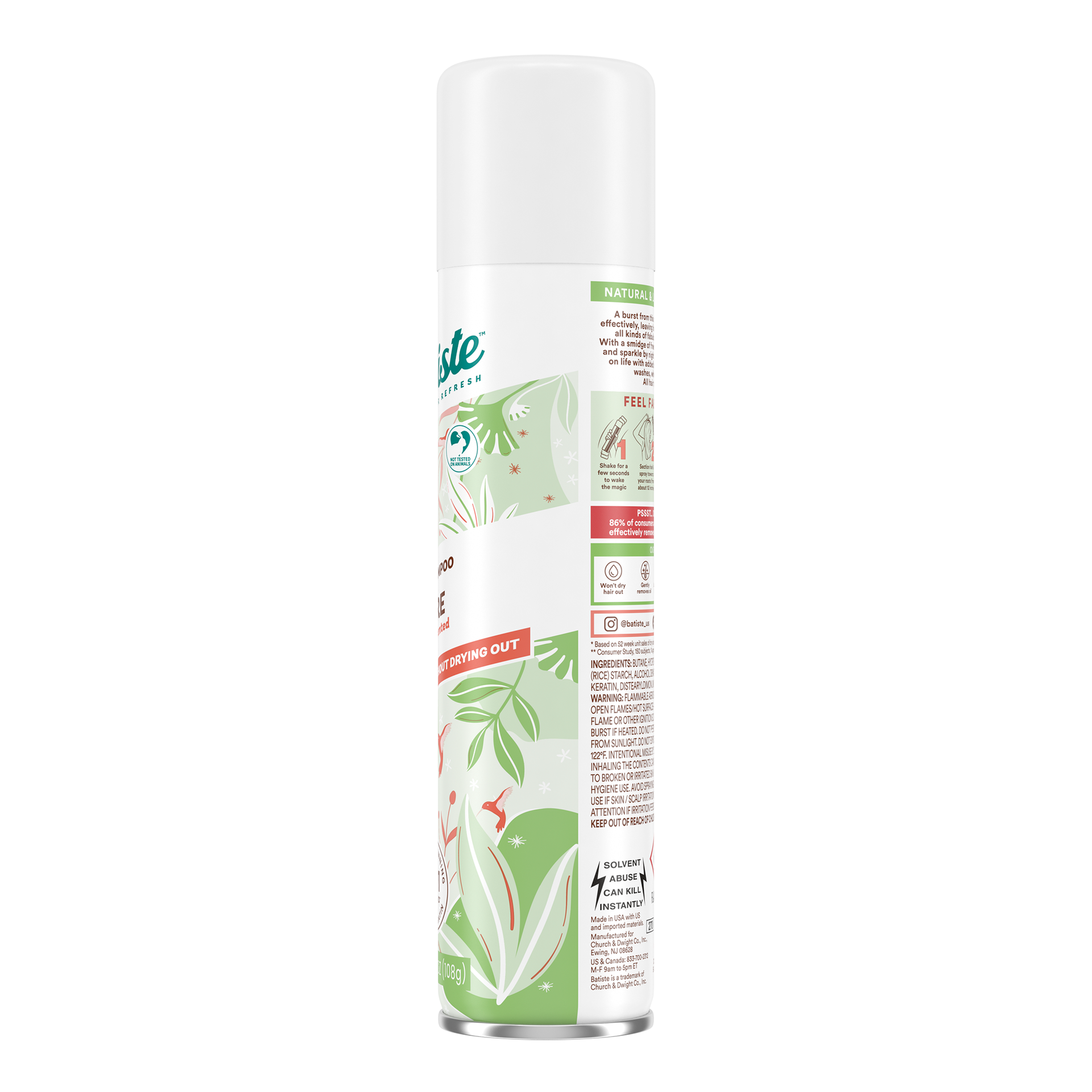 Batiste Bare Dry Shampoo – 3 Pack (3.81 oz / 108 g each)