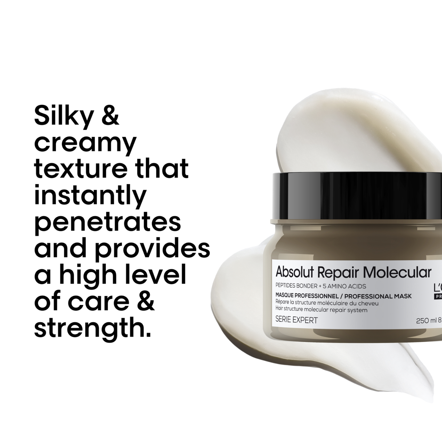 L'Oréal Professionnel Absolut Repair Molecular Mask – Bond Repair for Stronger Hair