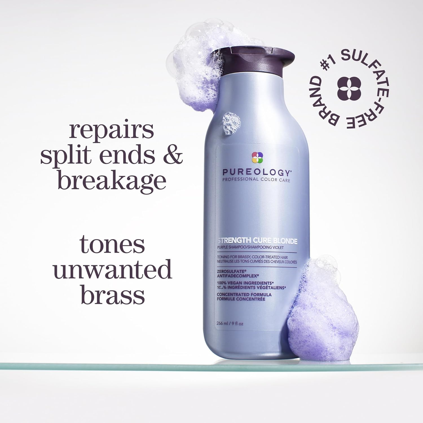 Pureology Strenght Cure Blonde Purple Shampoo Liter