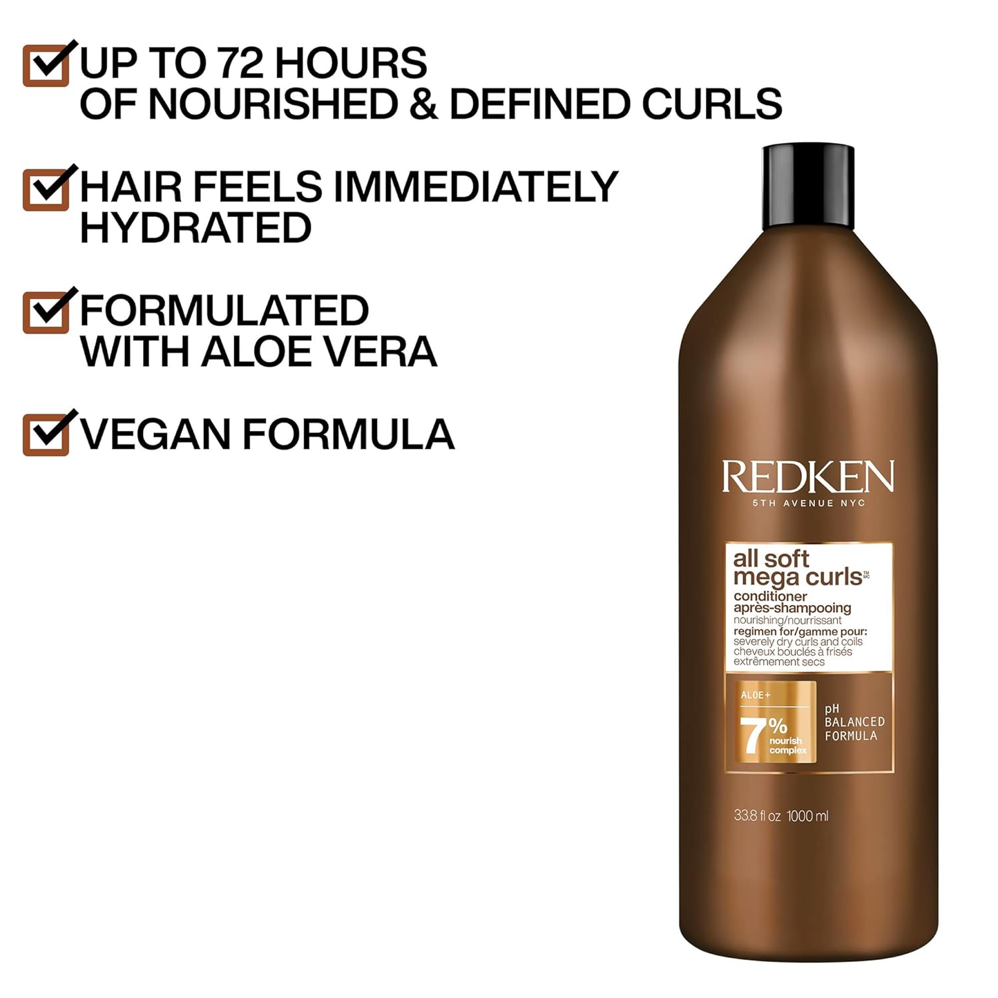Acondicionador ultra hidratante Redken All Soft Mega Curls