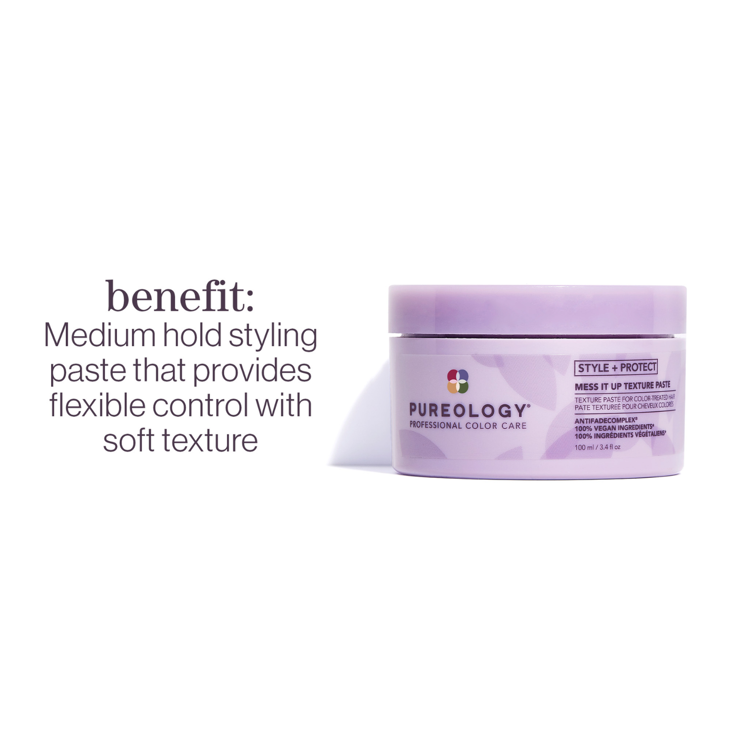 Pureology Style Mess It Up Texture Paste 3.4oz/100ml