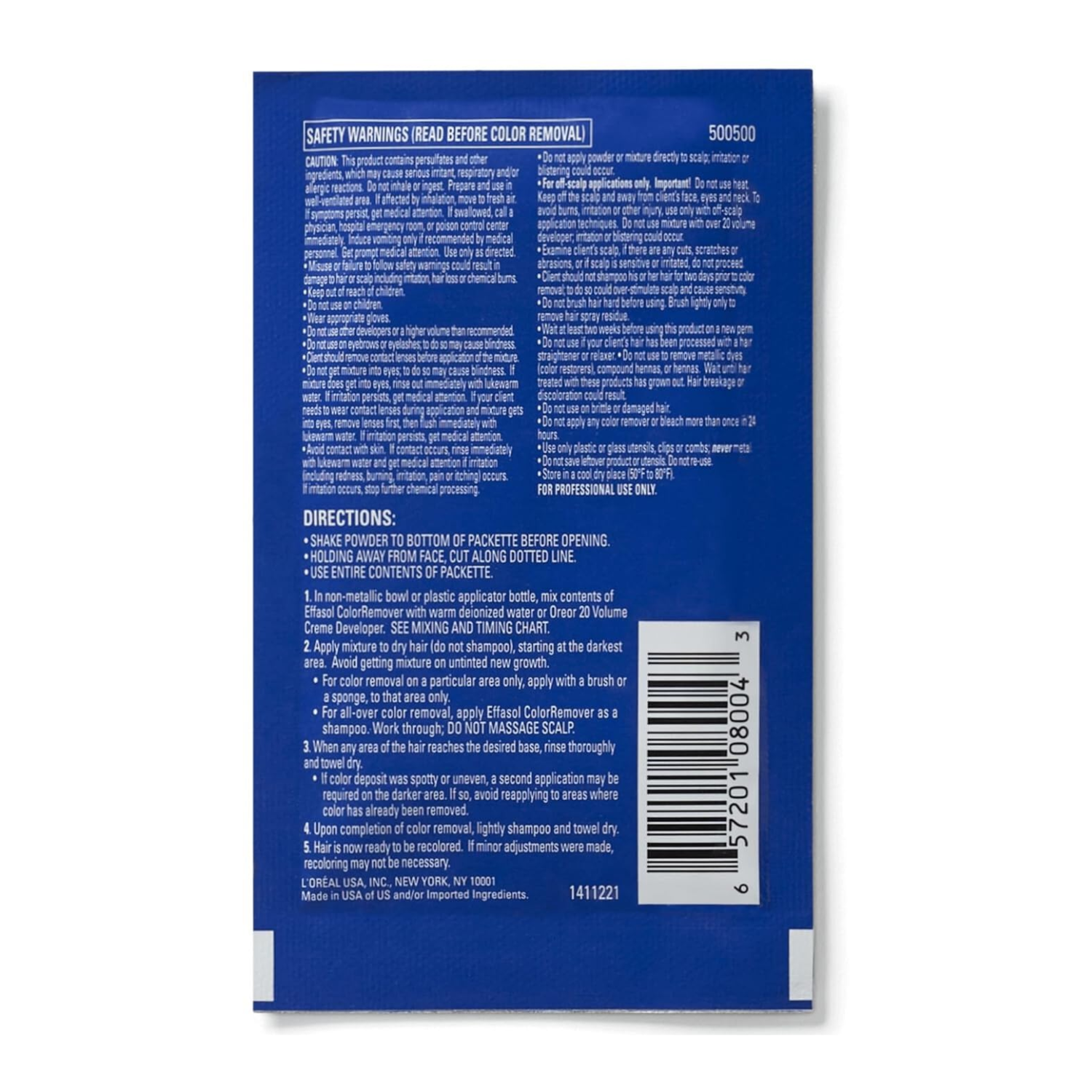 L'Oréal Professionnel Effasol Color Remover – Hair Color Remover