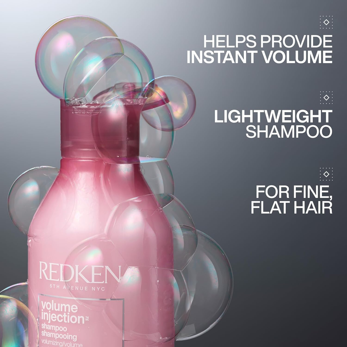 Redken Volume Injection Champú Voluminizador Ligero