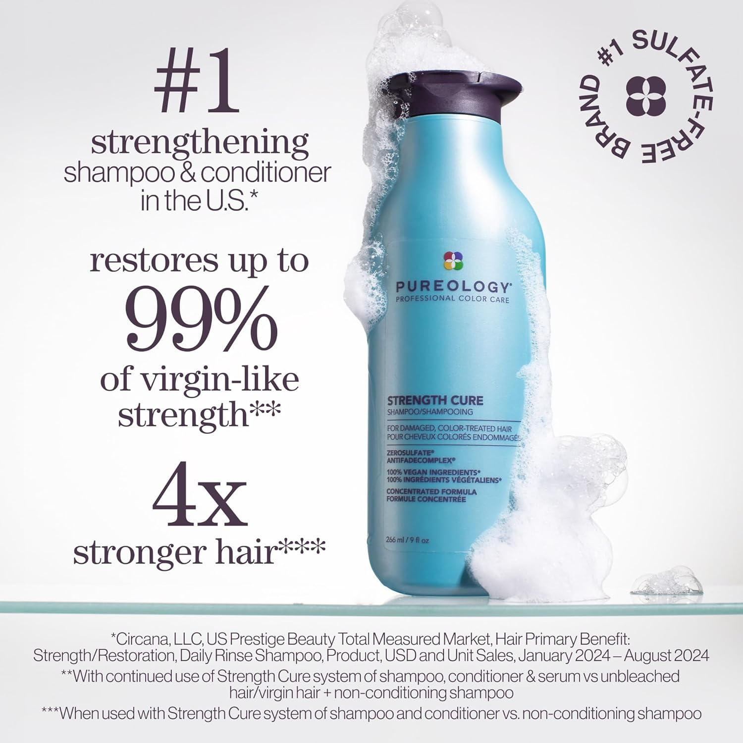 Pureology Strenght Cure Shampoo 1.7oz/50ml