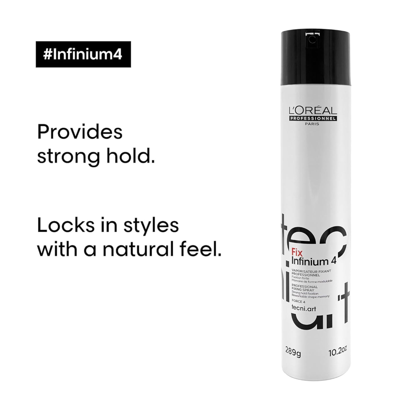 L'Oréal Professionnel Tecni.Art Infinium 4 – Strong Hold Hairspray
