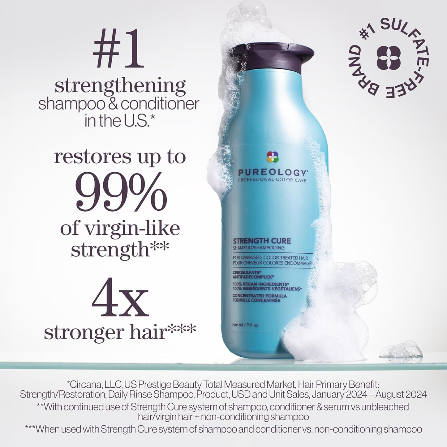 Pureology Strenght Cure Shampoo 9oz/266ml
