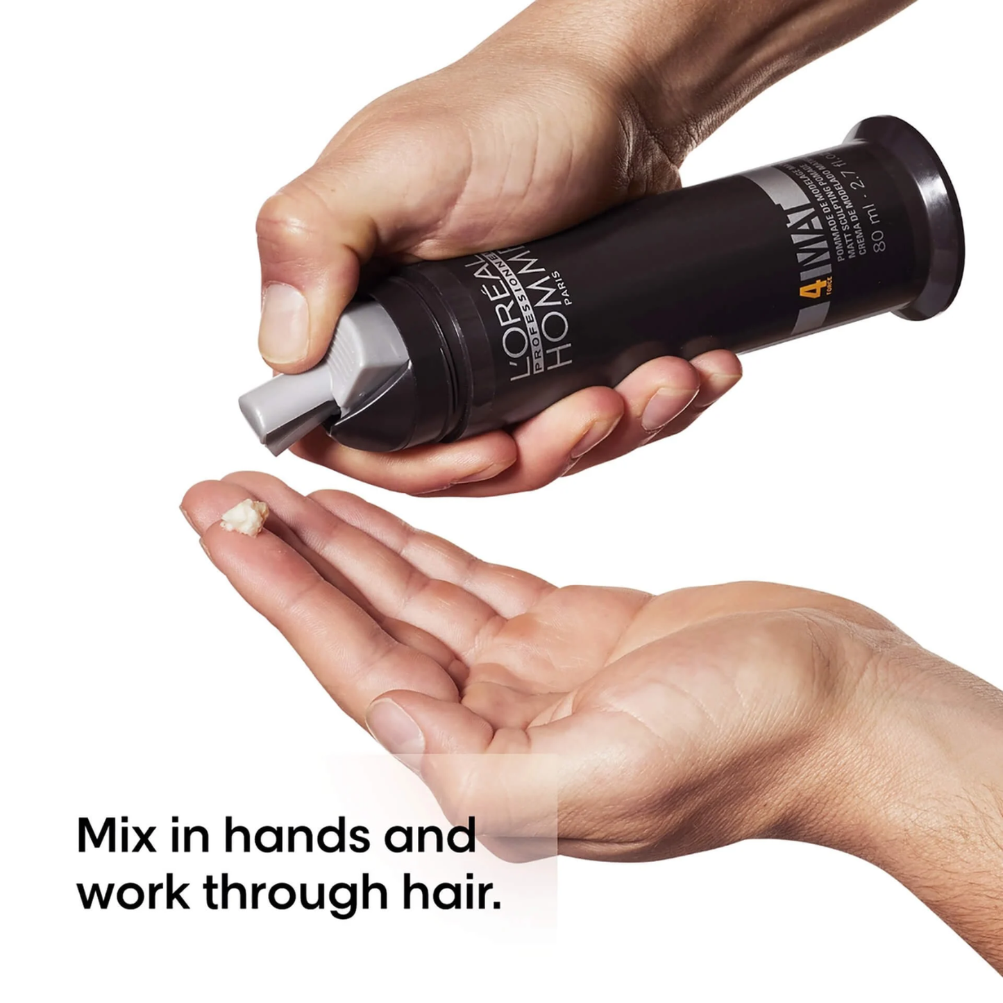 L'Oréal Professionnel Homme Sculpting Pomade – Strong Hold Pomade