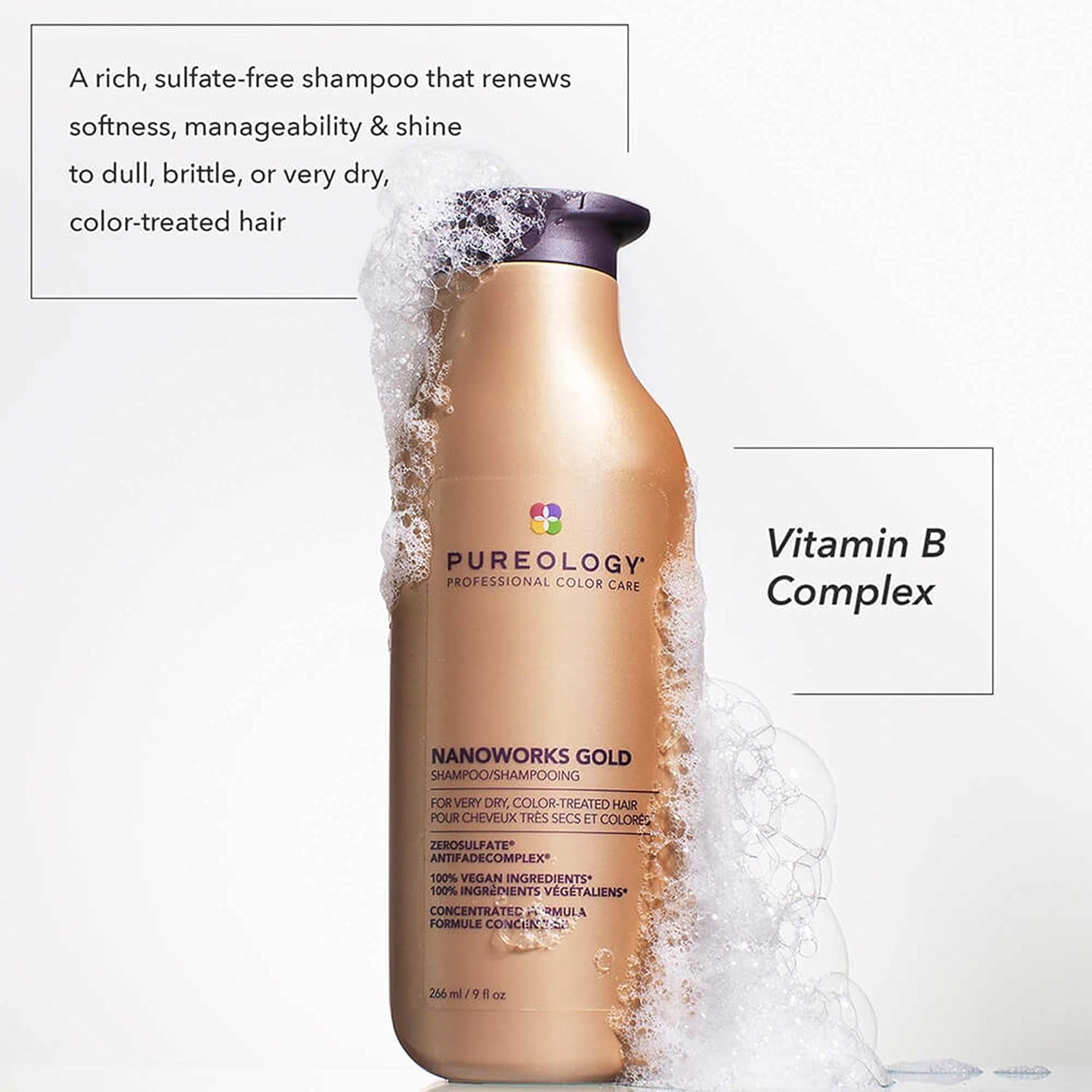 Pureology Nanoworks Gold Shampoo 1.7oz/50ml