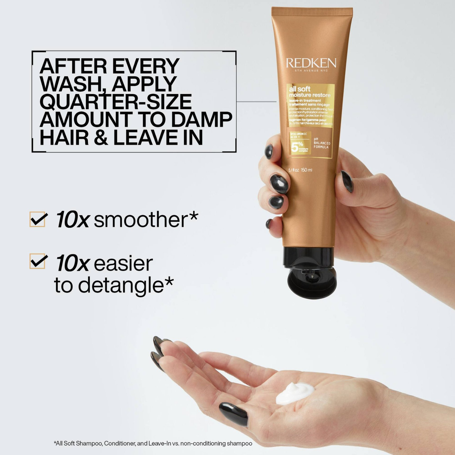 Prebase sin enjuague Redken All Soft Moisture Restore