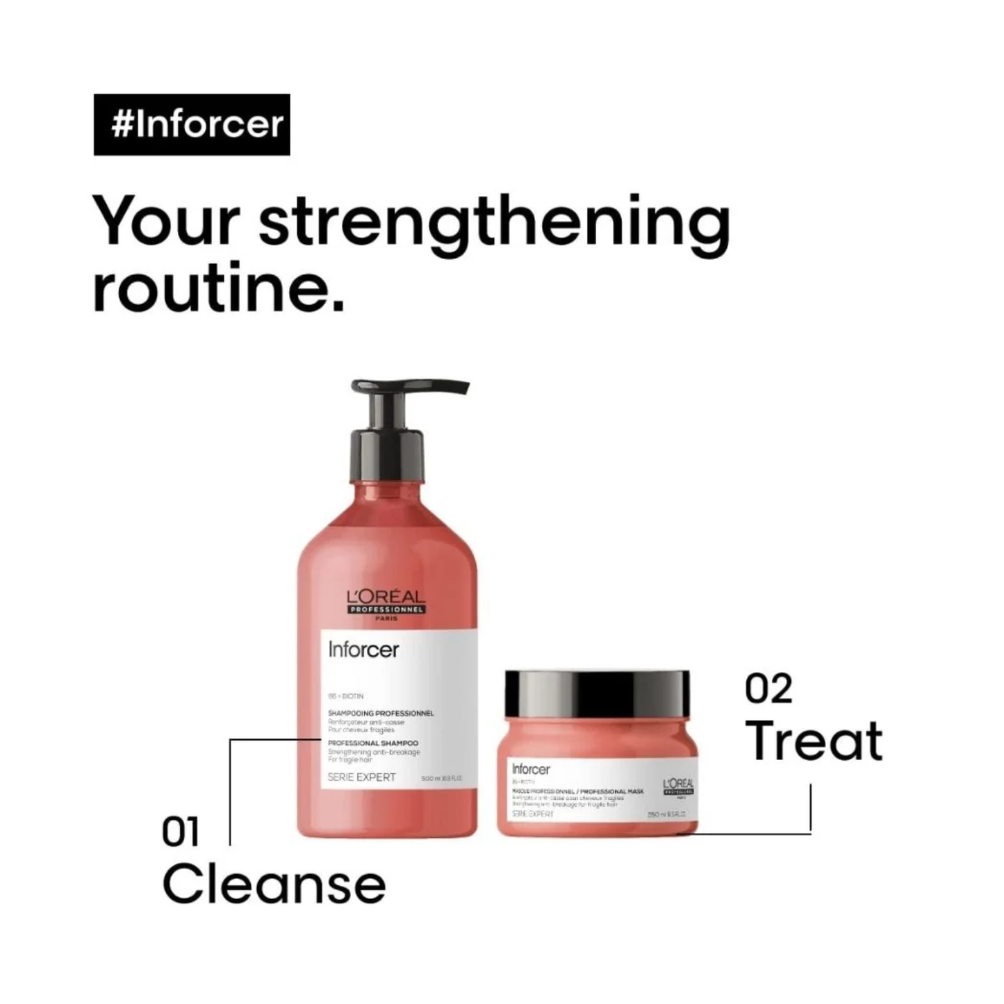 L'Oréal Professionnel Inforcer Shampoo – Anti-Breakage Shampoo