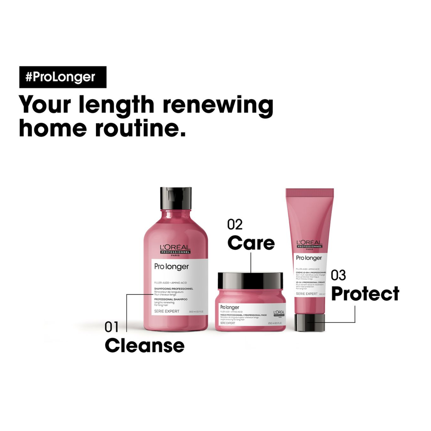 L'Oréal Professionnel Pro Longer Shampoo – Length Strengthening Shampoo