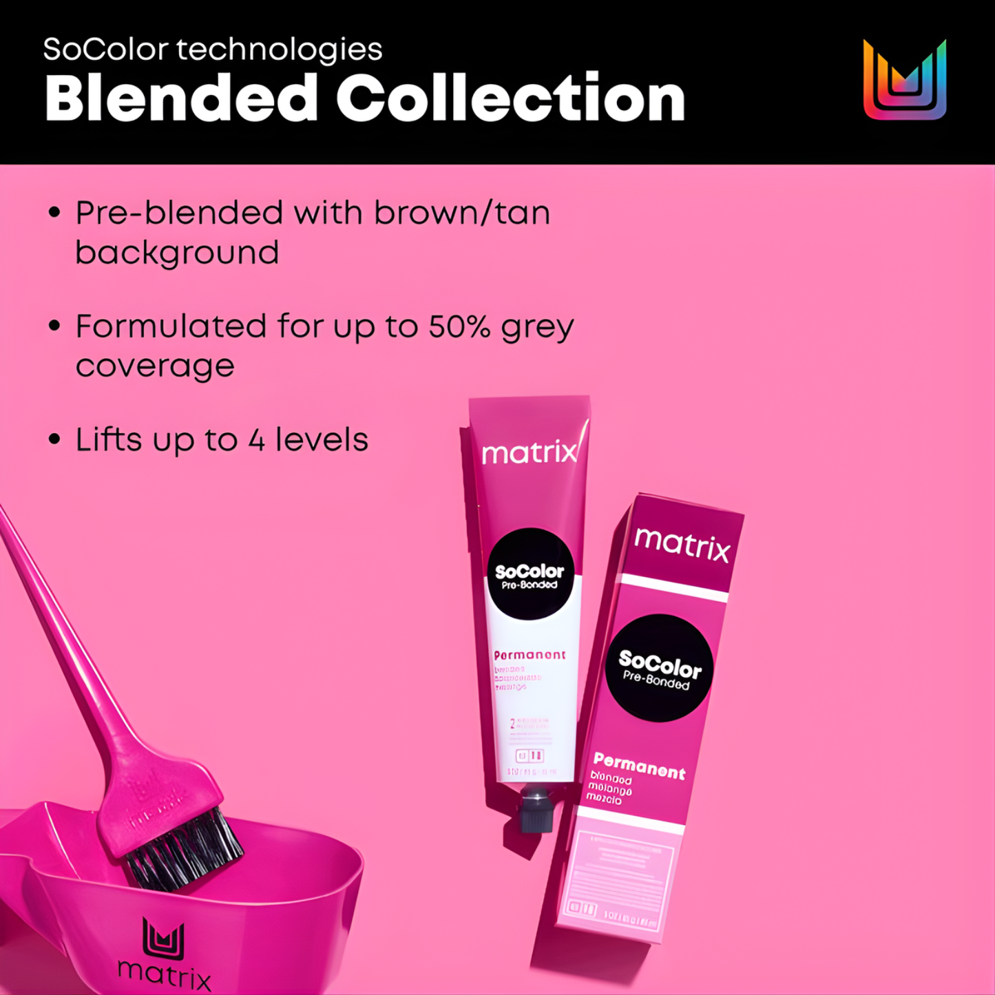 Matrix SoColor Pre-Bonded Permanent Cream Hair Color