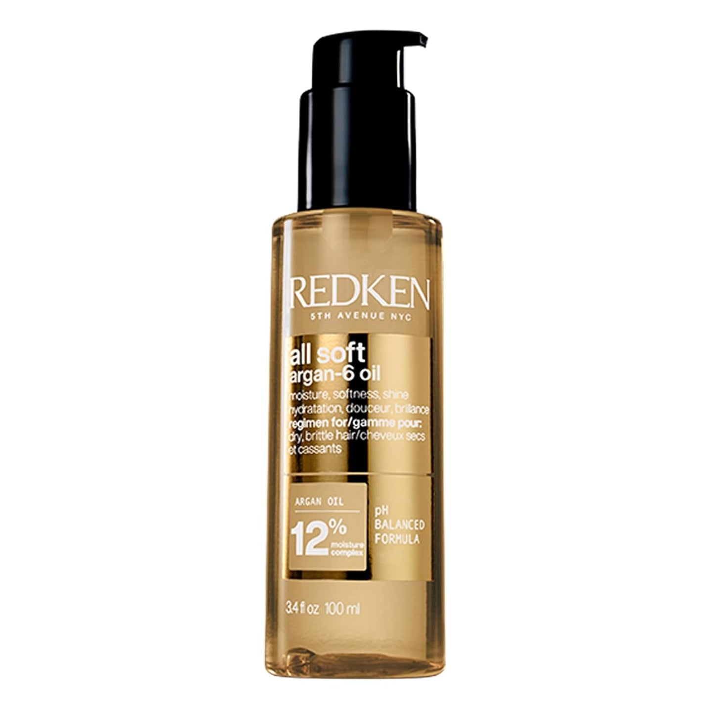 Redken All Soft Argan-6 Oil 3.4oz / 100ml