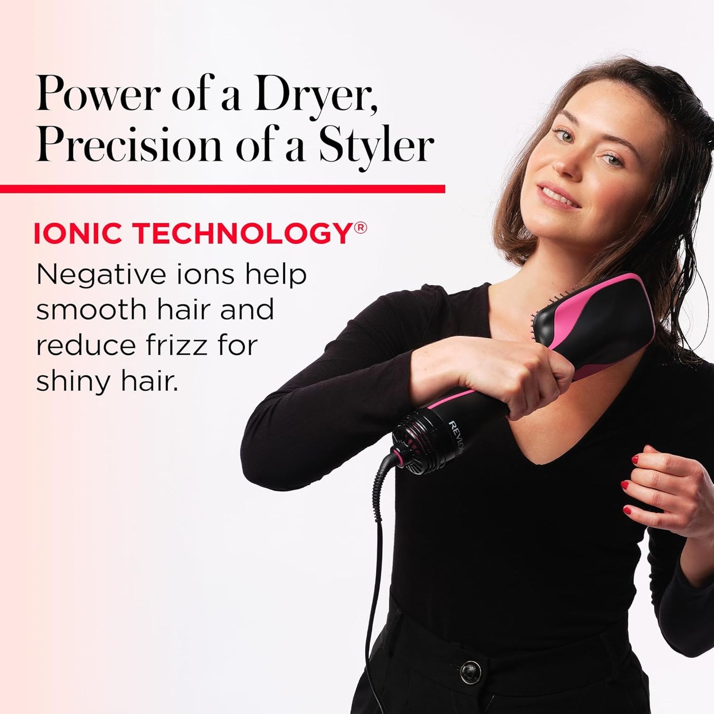 Secador y Moldeador de Pelo Revlon Pro Collection One Step con Almohadilla de Muelle y Silicona