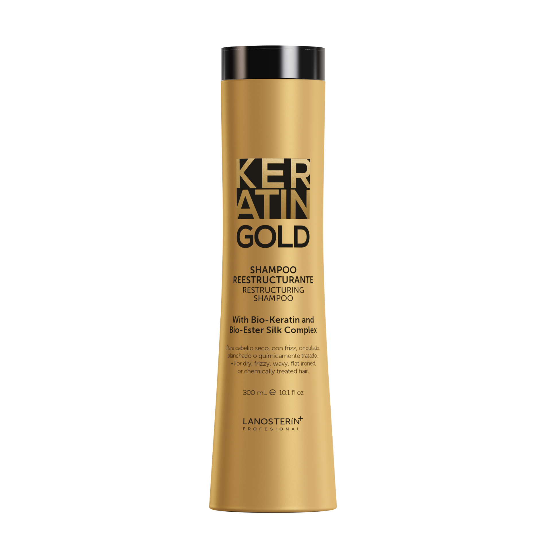 Keratin Gold Restructuring Shampoo 300 ml