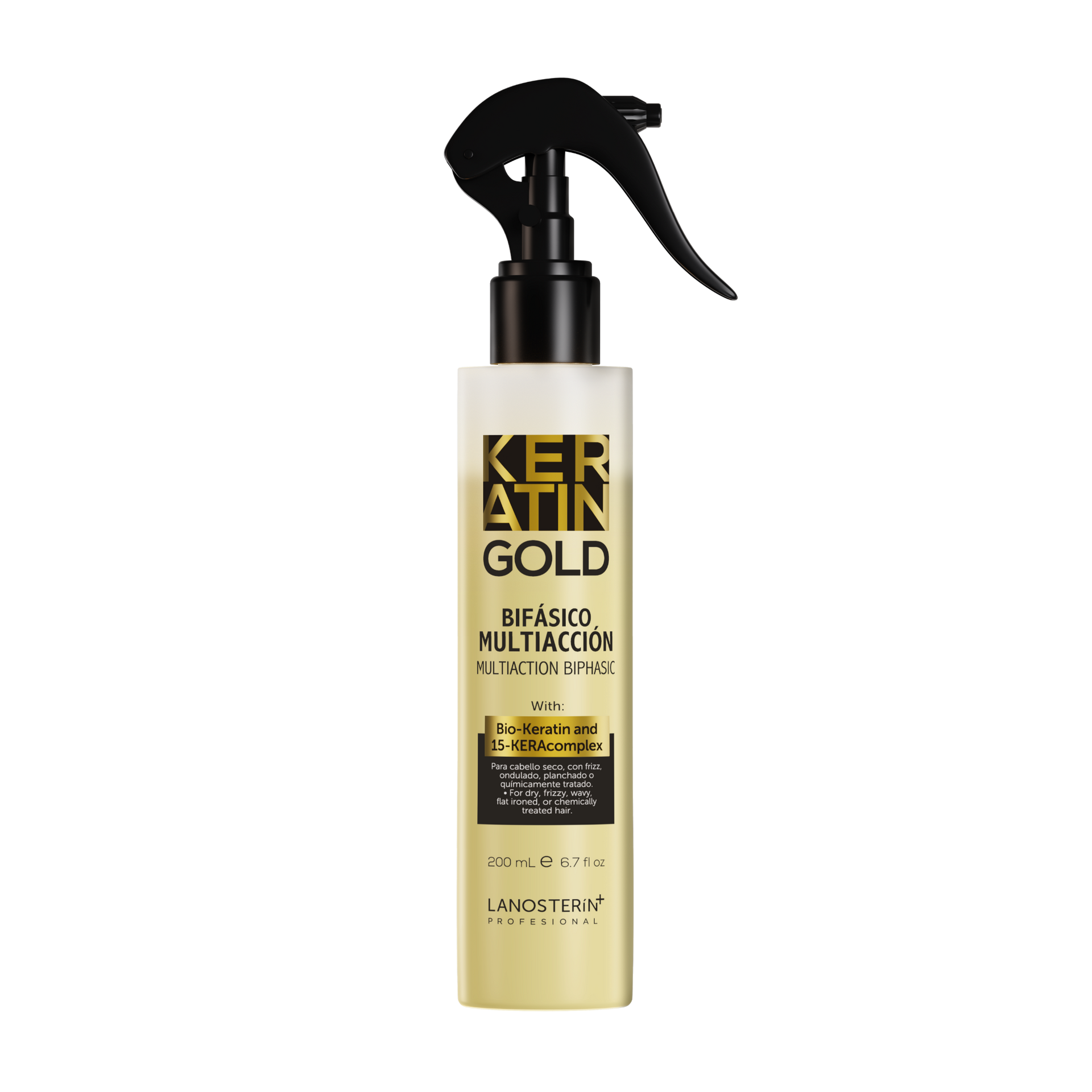 Keratin Gold Multi-Action Two-Phase Treatment 200 m