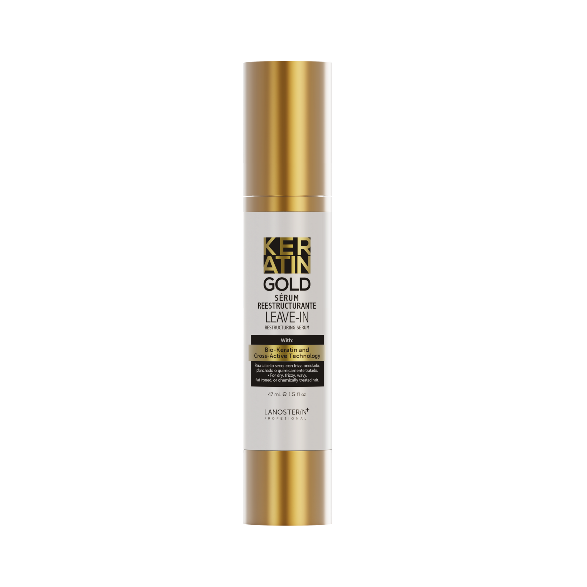 Keratin Gold Leave-In Restructuring Serum 47 ml