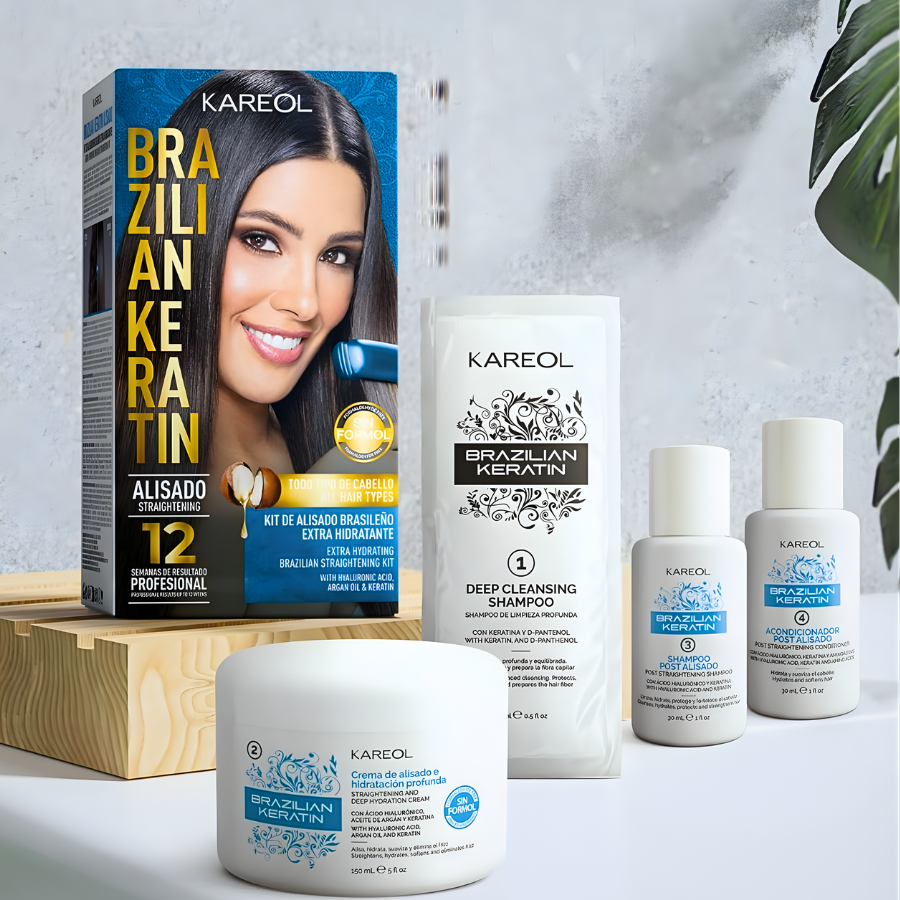 Kareol Brazilian Keratin Extra Moisturising Smoothing Kit