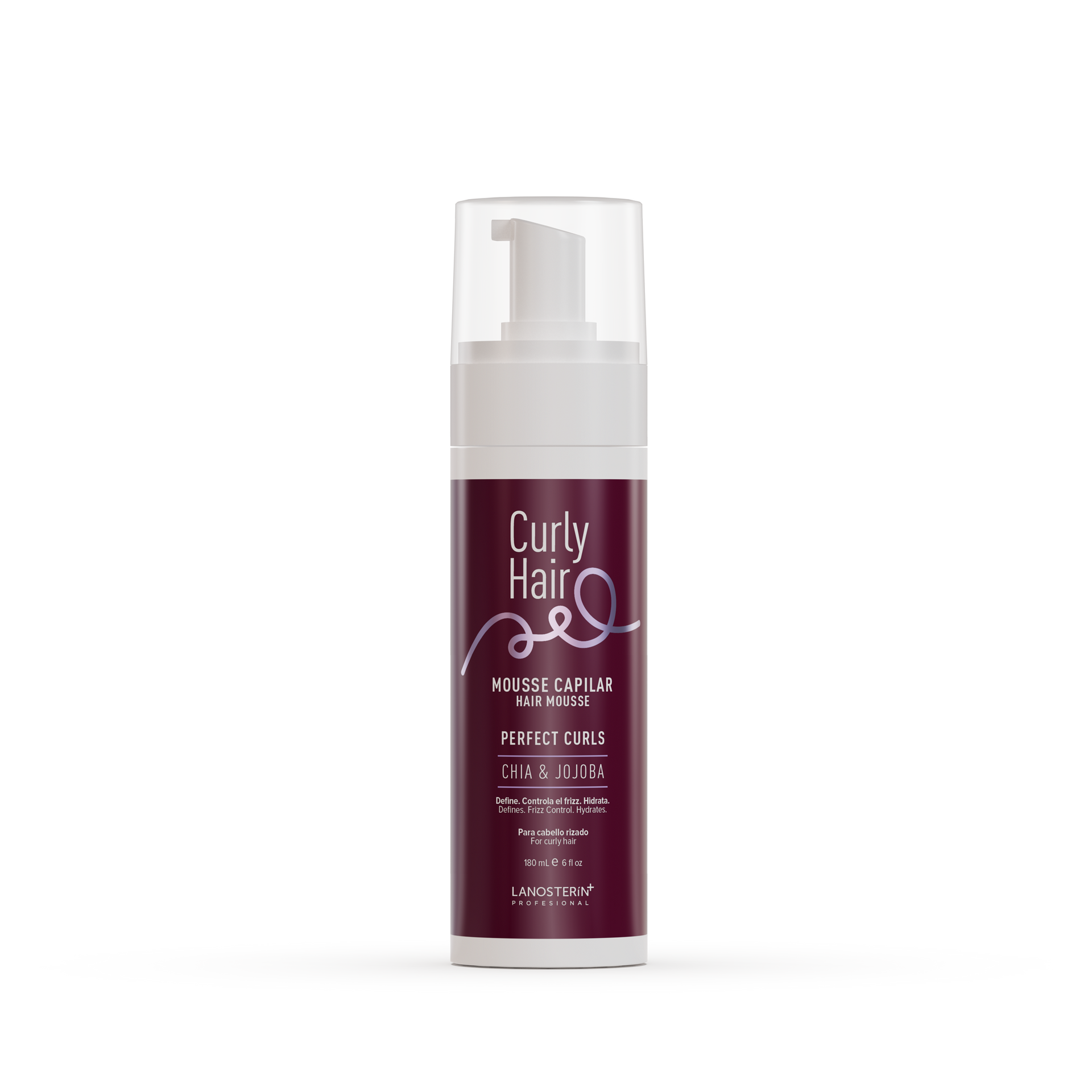 Curly Hair Foam Hair Mousse 180 ml