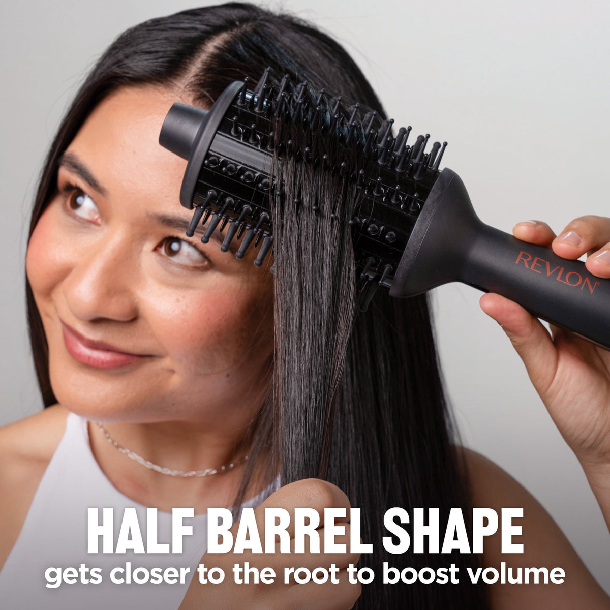 Revlon Revive & Shine Half Barrel Heated Brush