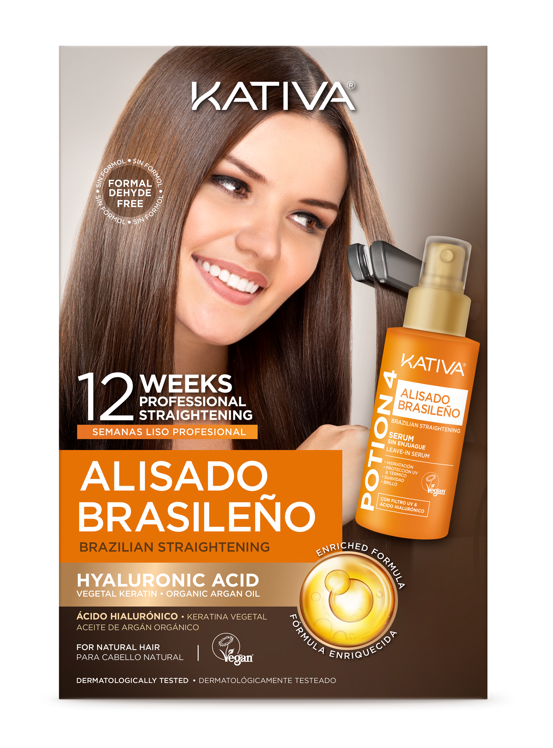 Kativa Brazilian Straightening Kit