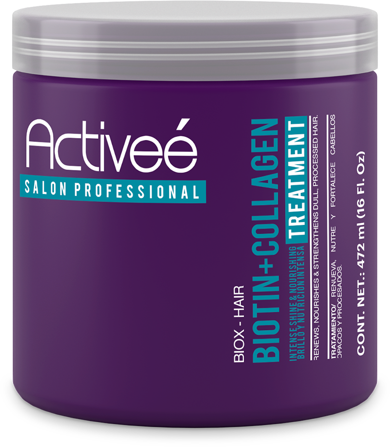 Activeé Professional Biox-Hair Kit | Moisturizing Shampoo, Conditioner, Leave-In Cream & Treatment