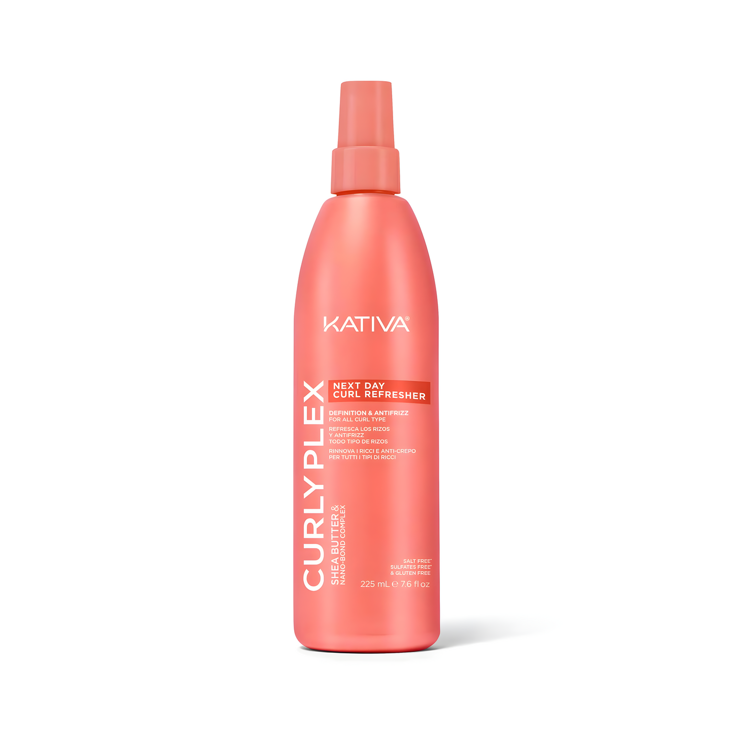 Kativa Curly Plex Next Day Curl Refresher 225 Ml