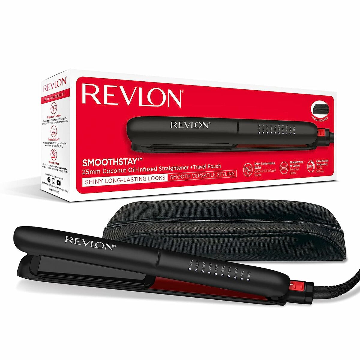 Revlon Titanium Flat Iron, 1 Inch