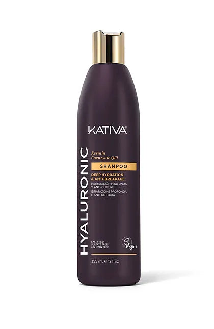 Kativa Hyaluronic Keratin Q10 Conditioner 355 ml – Deep Hydration & Anti-Breakage Care