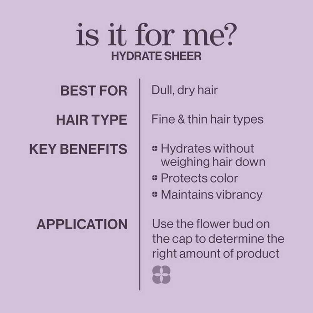 Pureology Hydrate Sheer Conditioner 9 oz / 266 ml