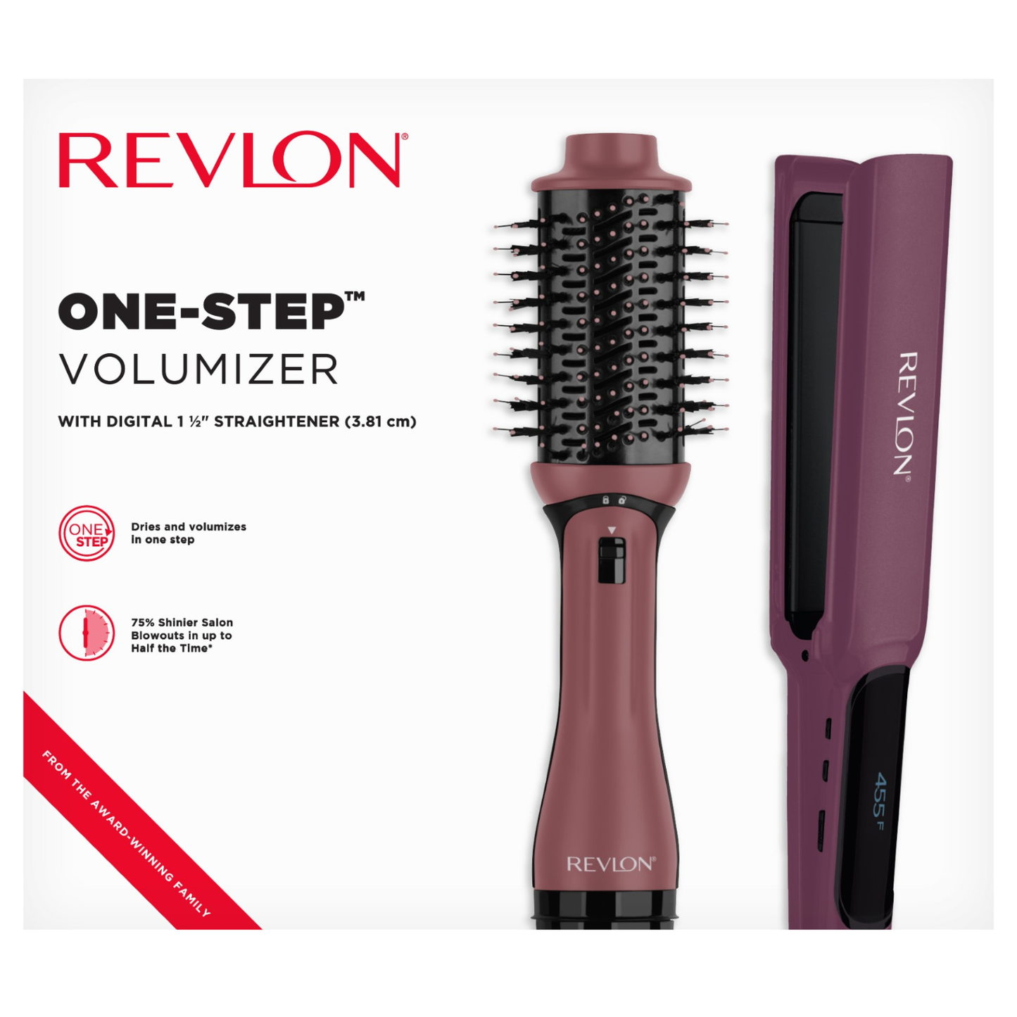 Revlon One Step Volumizer Plus con plancha 1.5