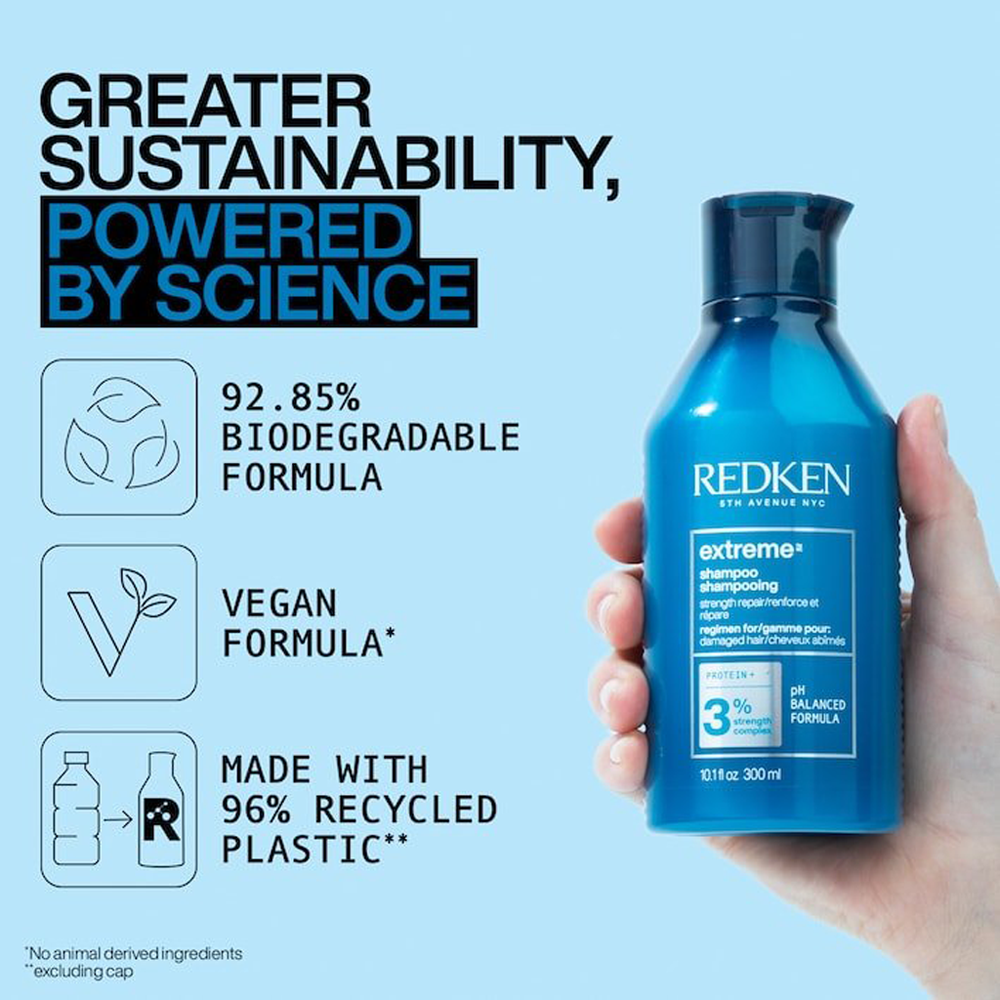 Champú reparador Redken Extreme Strength (1 litro) – Proteína