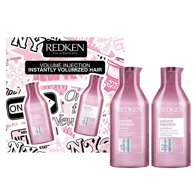 REDKEN VOLUME INJECTION DUO HOLIDAY GIFT SET 500Ml