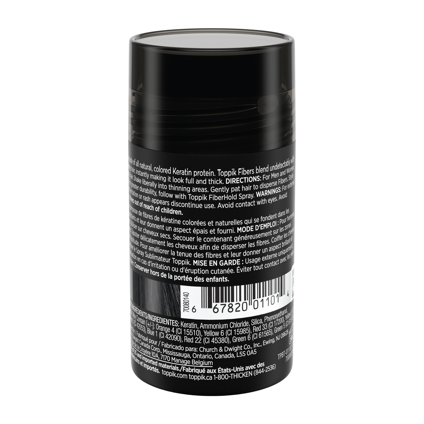 Toppik Hair Building Fibers Black 12g