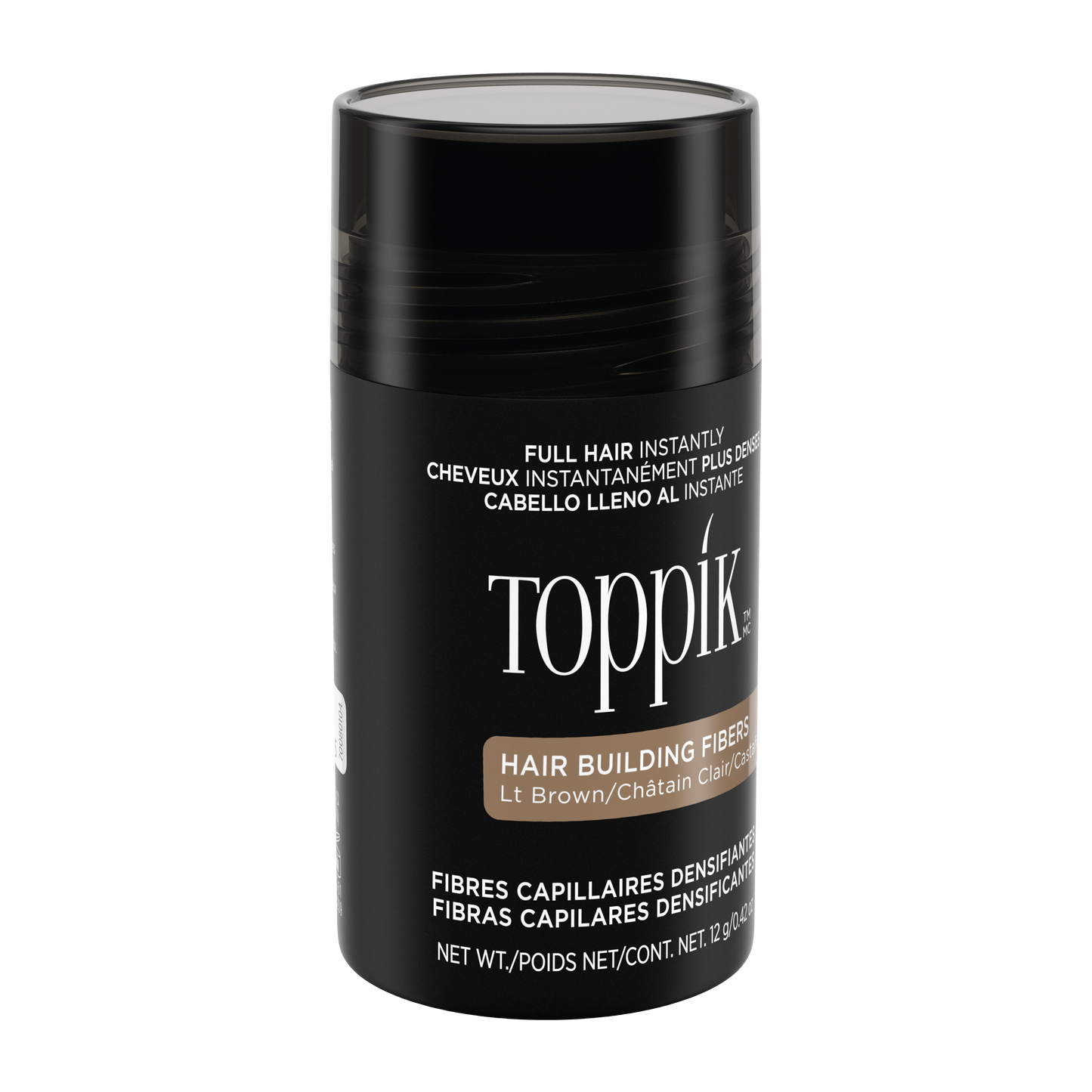 Toppik Hair Building Fibers Light Brown 12g