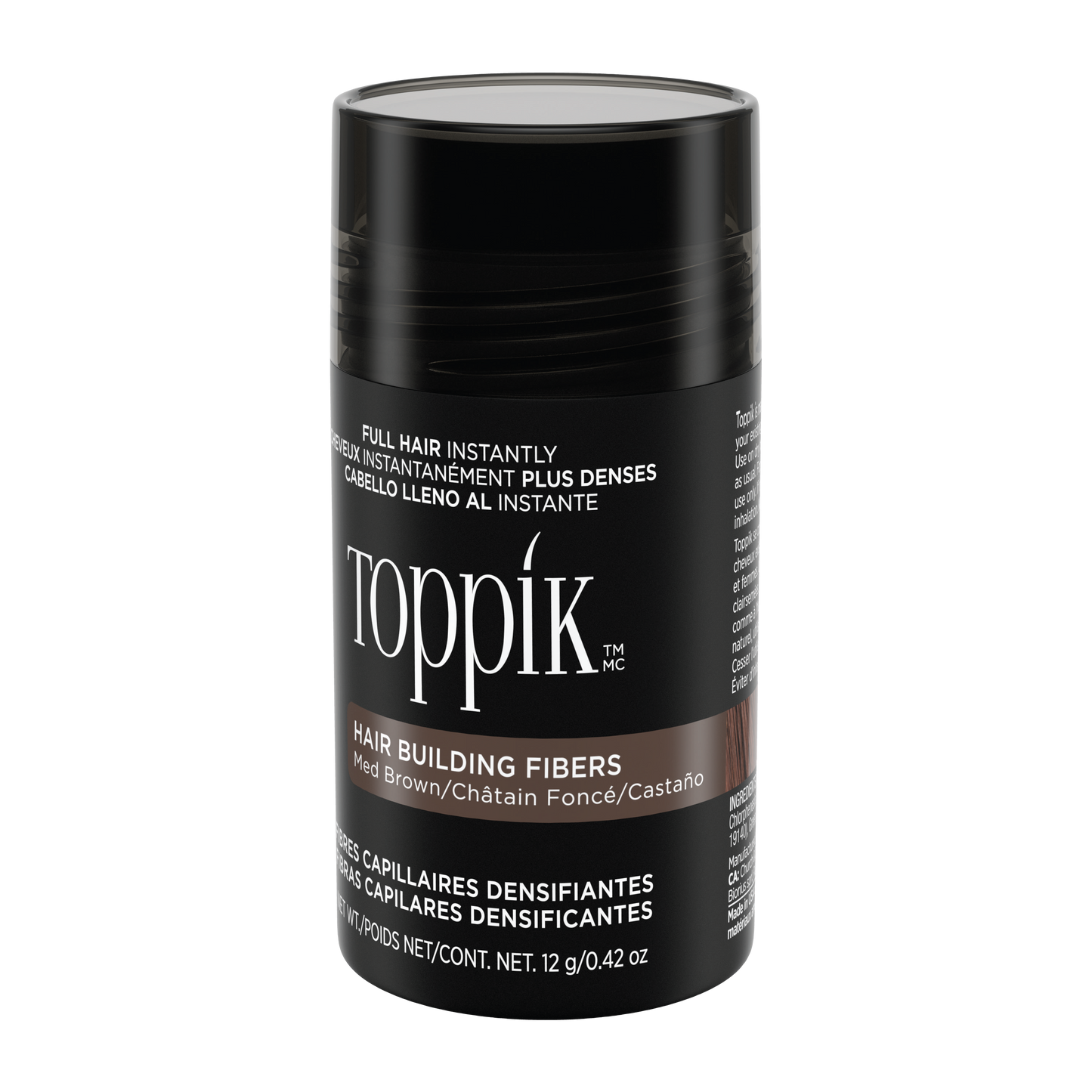 Toppik Hair Building Fibers Medium Brown 12g