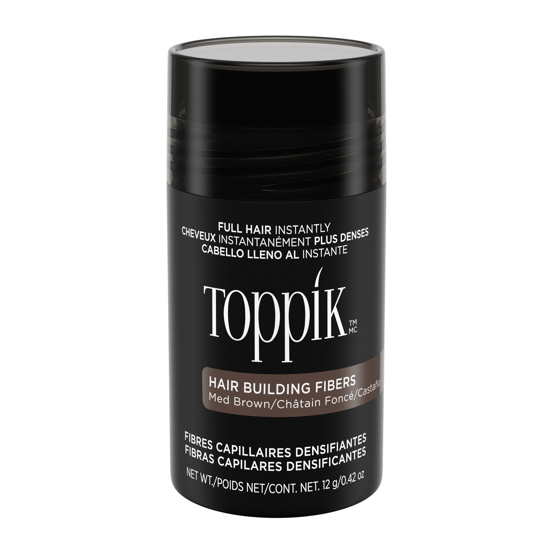 Toppik Hair Building Fibers Medium Brown 12g