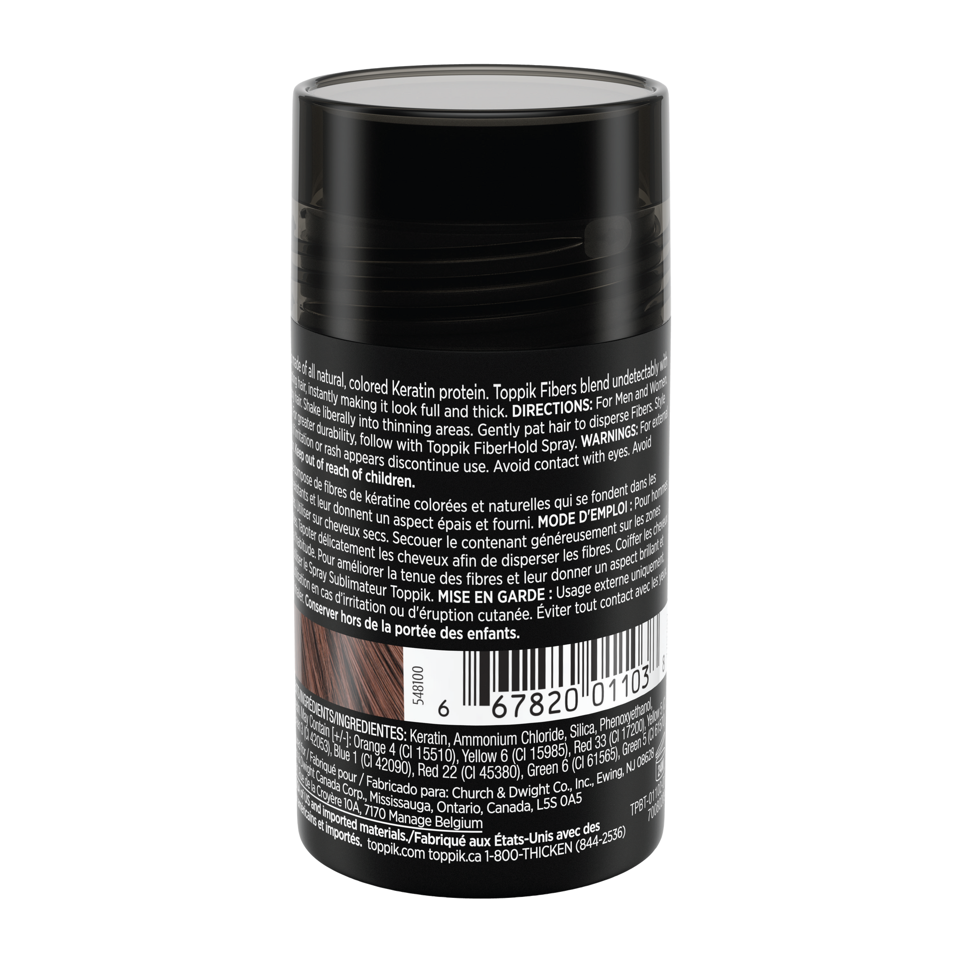 Toppik Hair Building Fibers Medium Brown 12g