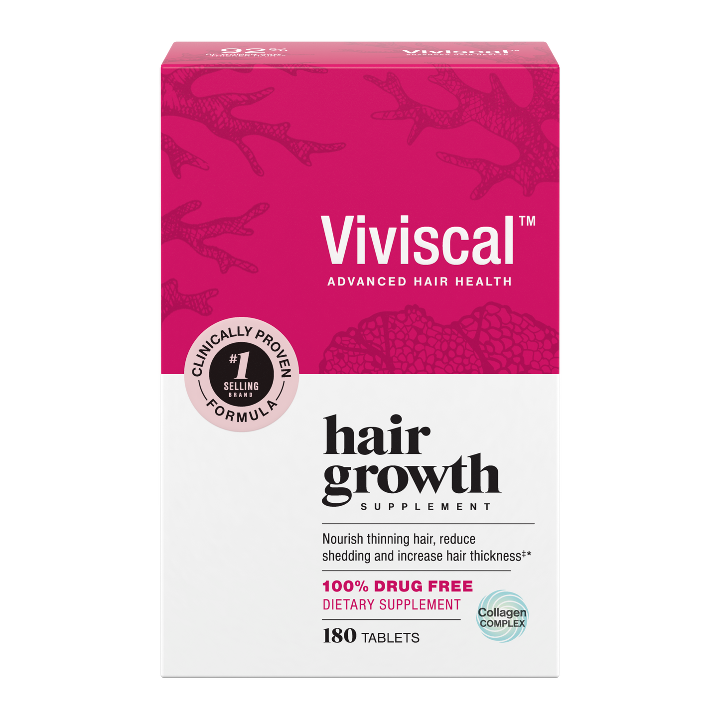 Viviscal Women’s Dietary Supplement 30/180 Ct