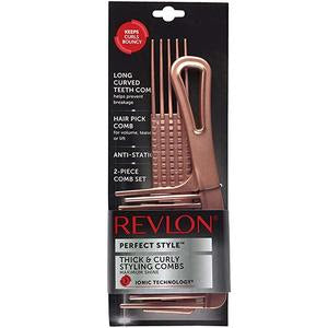 Peines Revlon Perfect Style para Cabello Grueso y Rizado